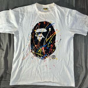 Bape Paint Splatter Tee